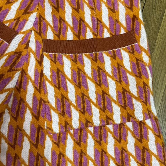 Free People Orange Sweater Shorts mini - Picture 7 of 10